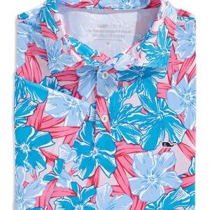 Vineyard Vines Men's Sankaty On to Go Polo, medium. Like new